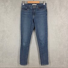 Levi Strauss  Co 711 Skinny Ankle Jeans Women's Size 27 Blue Denim