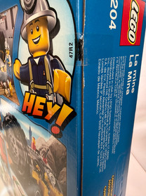 LEGO City The Mine 4204 Gold Miners Crane Dump-Truck Train Drill NEW & SEALED