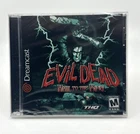 Sega Dreamcast Evil Dead: Hail To The King - Cracked Case