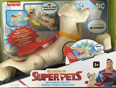 Fisher Price DC League Of Superpets Rev & Rescue Krypto - New in Box