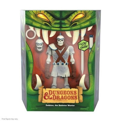 Dungeons & Dragons Dekkion The Skeleton Warrior Glow In The Dark Super7