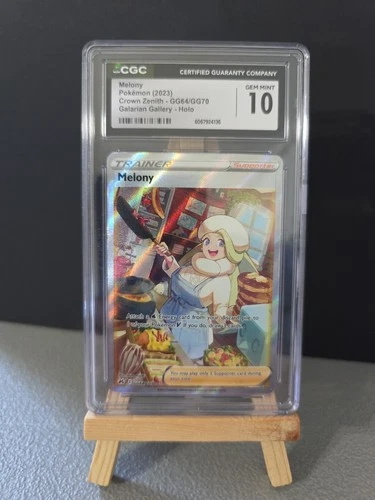 Melony GG64/GG70 SWSH Crown Zenith Holo Alt Full Art Pokemon Card CGC 10!