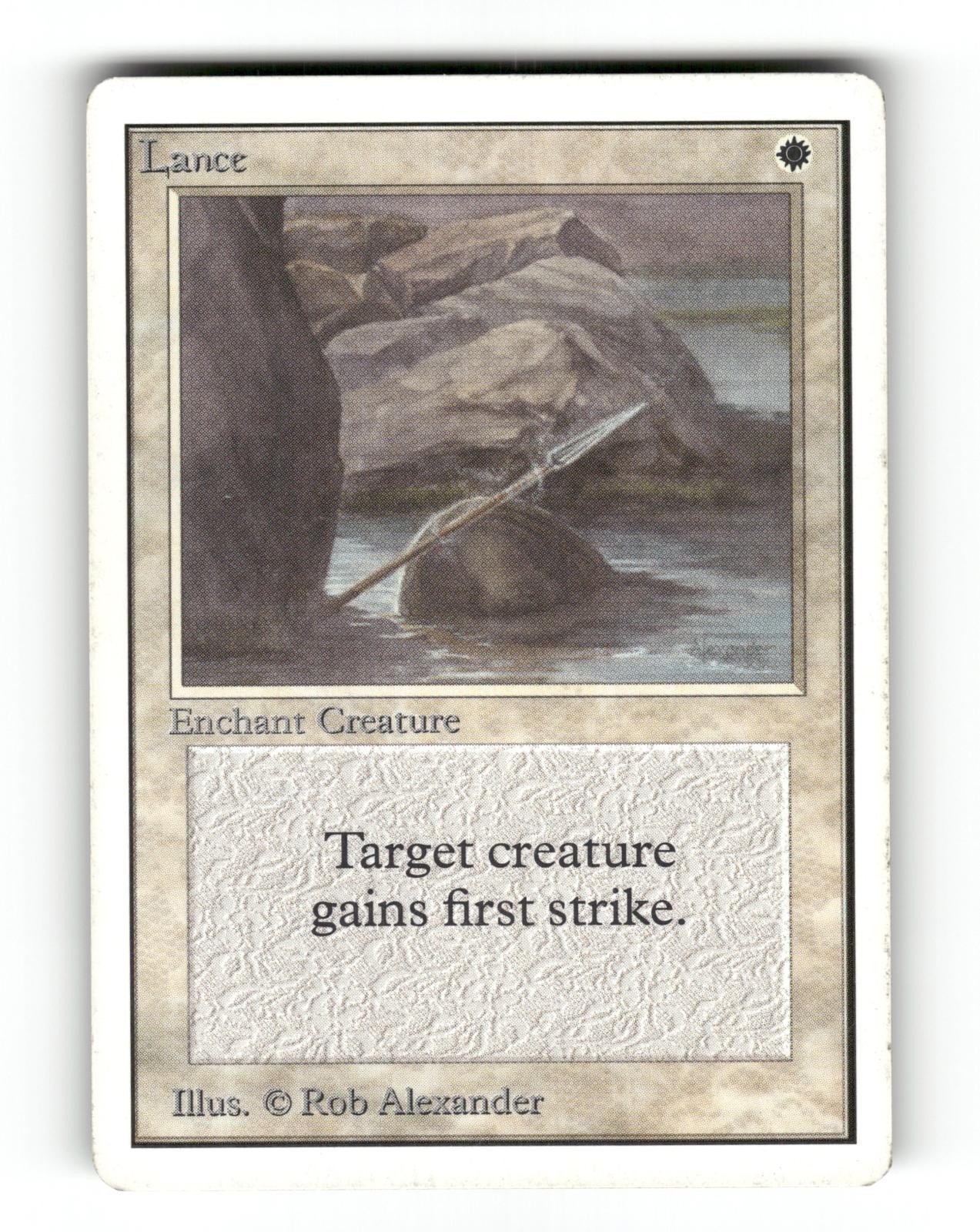 Lance MP Unlimited Edition MTG Regular Uncommon