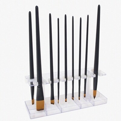 Brush holder for 10 brushes to keep them fresh