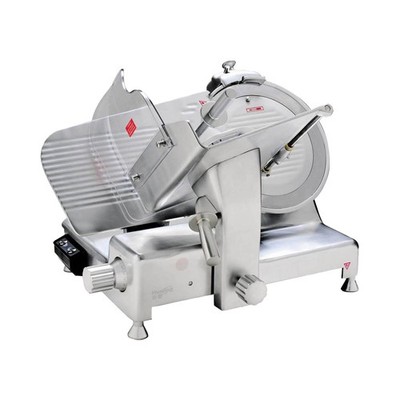 Eurodib HBS350L 14'' Manual Feed Meat Slicer, Belt Drive, 1/2 HP, 400W, Anodiz...