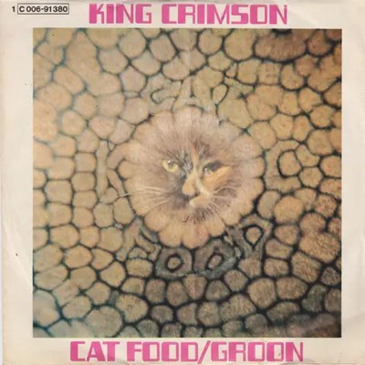 King Crimson Cat Food / Groon Vinyl Single 7inch NEAR MINT Stateside