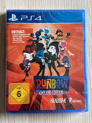 Runbow (Deluxe Edition) NEU SEALED PS4 PlayStation 4 Sammlungsauflösung