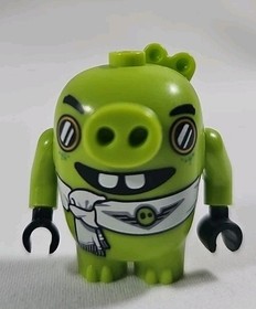 LEGO 75822 ANGRY BIRDS Minifigure PILOT Green Pig RED bird  2016