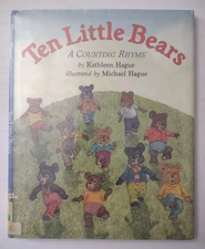 Ten Little Bears A Counting Rhyme hardback book Kathleen Hague 1999