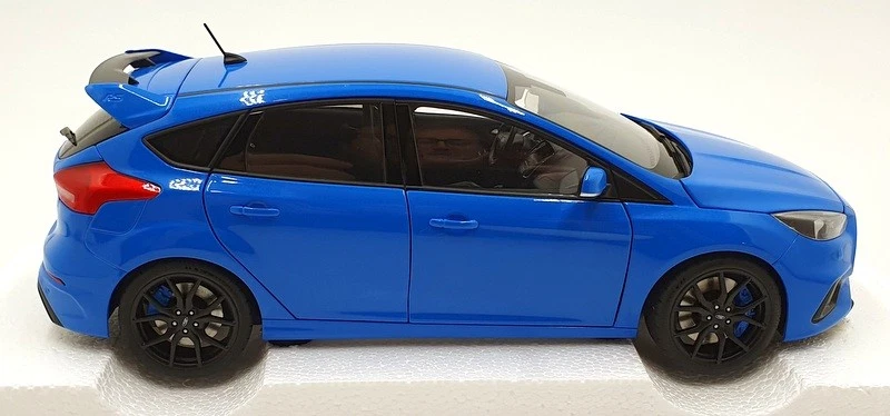 Autoart 1/18 Scale 72953 Diecast - Ford Focus RS 2016 - Nitrous Blue - Image 4 of 4