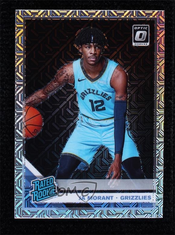 2019-20 Panini Donruss Optic Rated Choice Prizm Ja Morant #168 Rookie RC 0u7