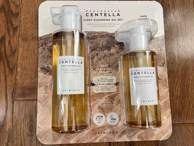New SKIN1004 Madagascar Centella Light Cleansing Oil Set, 6.76 OZ. & 10.14 OZ.