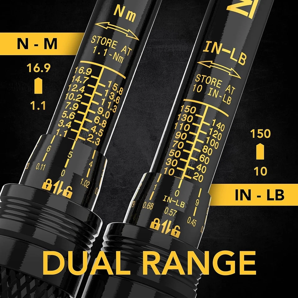 Mini Click Type Torque Wrench | 1/4-Inch Dr. | 10-150 in-lb - Image 4 of 4