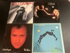 LOT of 4-80s Classic Rock Vinyl LP Phil Collins -Fleetwood Mac-Winwood-Lou Gramm