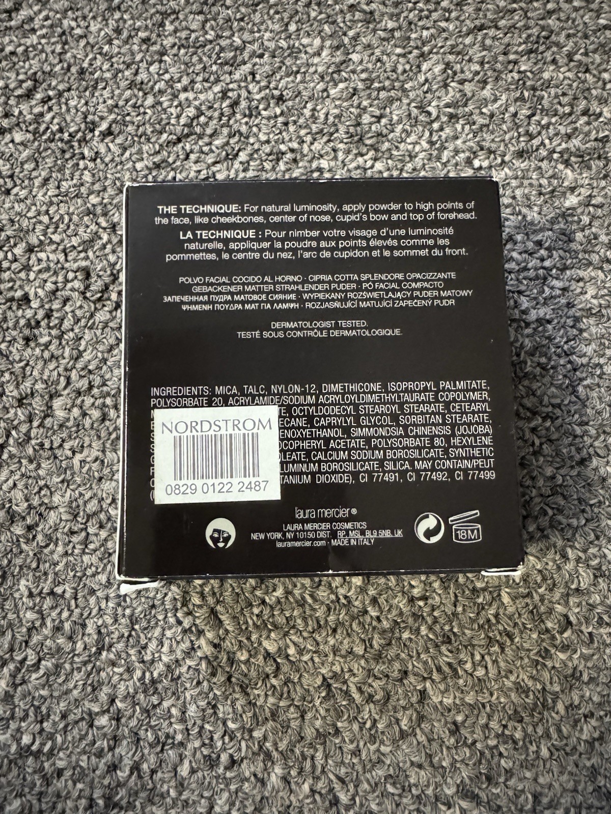 Laura Mercier Matte Radiance Baked Powder Compact 7.5g New in Box