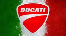 Ducati Fahne Flagge Banner Motorrad Motorcycle 90 x 150 cm Typ 2 | NEU