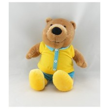 Doudou ours pull jaune short bleu CONFORAMA - 5972