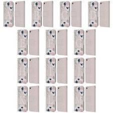 OFFICIAL NATURE MAGICK FLORAL MONOGRAM PINK FLOWERS LEATHER BOOK CASE iPOD TOUCH