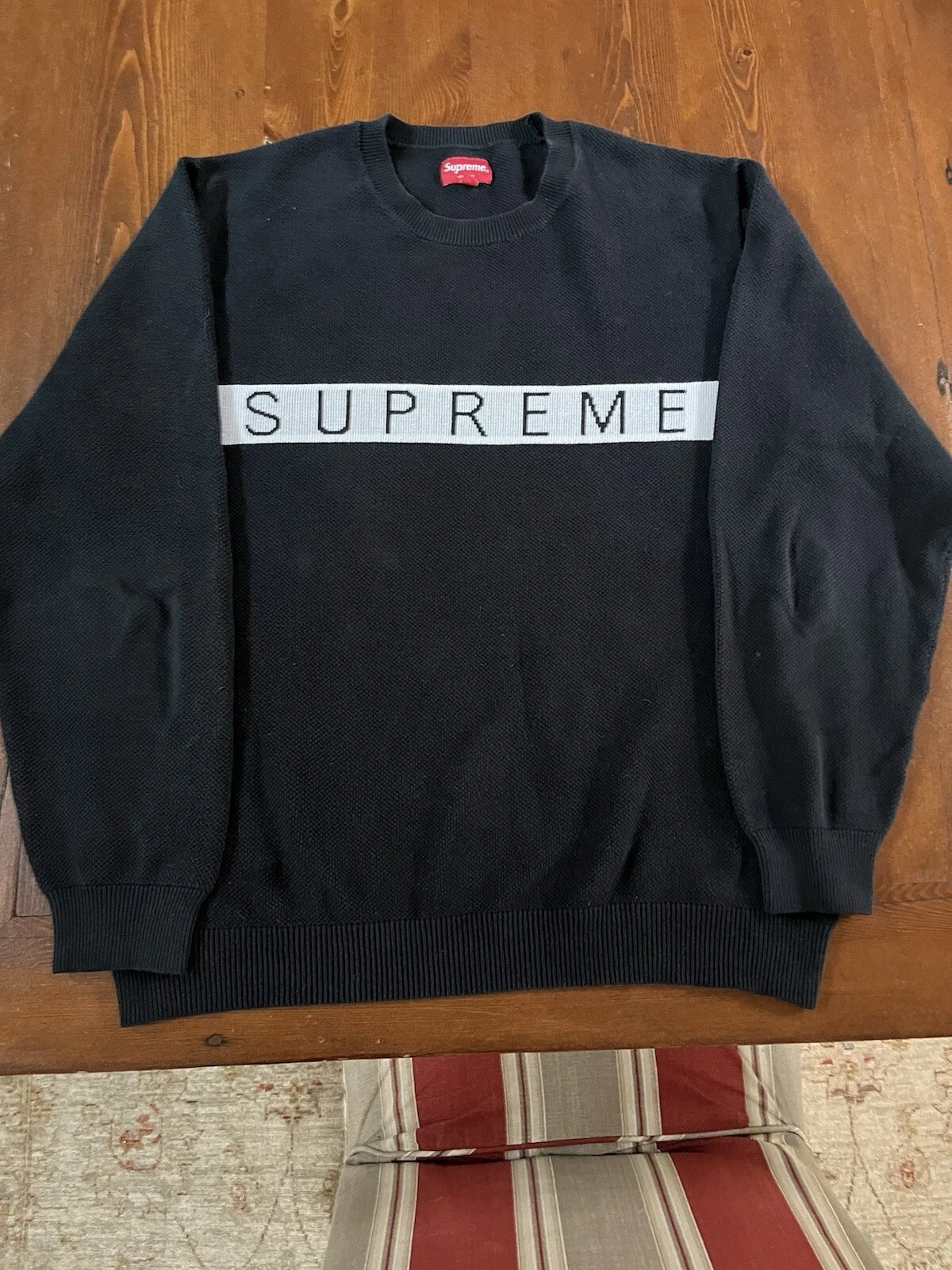 Crewneck tricoté suprême