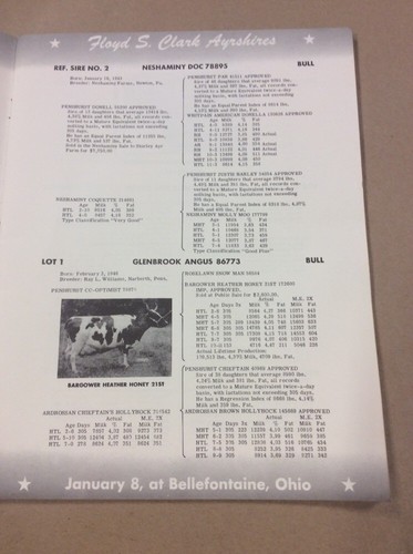 Original Booklet Floyd S Clark Bellefontaine Ohio 1949 INV-P437 - Picture 3 of 5
