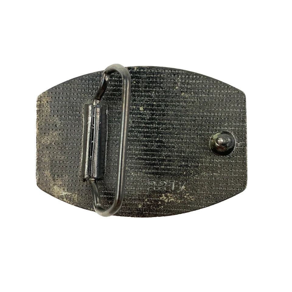 Vintage Budweiser Bud Light The King Of Beers Enamel Metal Belt Buckle 2217 - Image 3 of 4