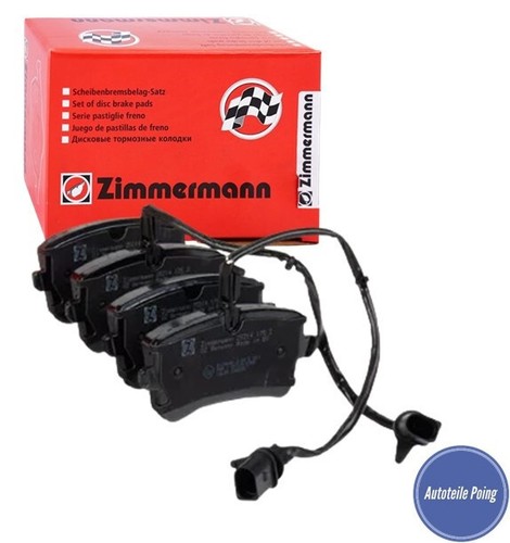 JUEGO PASTILLAS FRENO Zimmermann wk delanteras y traseras audi a8 s8 quattro 4h2 4h8 4hc 4hl - Imagen 3 de 5