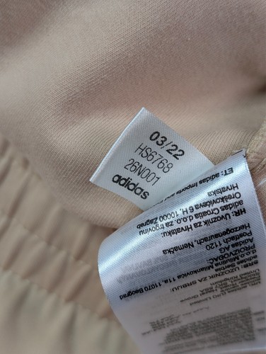 Adidas Originals SST Pants PB Magic Beige HS6768 Womens Plus Size 2X Tapered - Picture 7 of 13