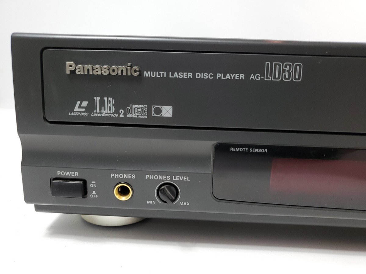 PANASONIC MULTI LASER DISC PLAYER AG-LD30 (TESTED WORKING) | eBay