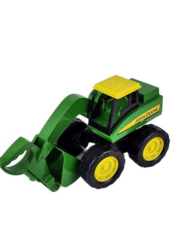 John Deere Large Front End Loader ERTL Plastic BIG Toy Kids Scoop Tractor 19” - Picture 3 of 7