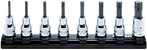 KOKEN 3/8 INCH TORX SOCKET 8 PCS SET (T20-T55) RS3025Z/8-L50 From