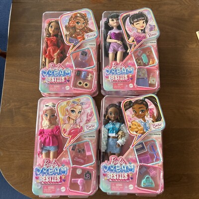 Barbie Dream Besties Fashion Teresa Brooklyn Malibu Renee Set Of 4