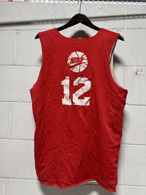 Rare Vintage NIKE NBA Summer League 1993 Swoosh Reversible