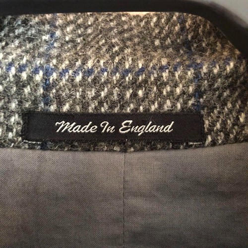Nigel Cabourn Mallory Sakko Harris Tweed Karomuster Meisterwerk Gr:50 - Bild 5 von 13