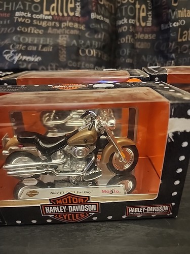 Lot Of 5 Maisto Harley Davidson MotorCycles Wide Glide Fat Boy Electra Sportster - Picture 11 of 11