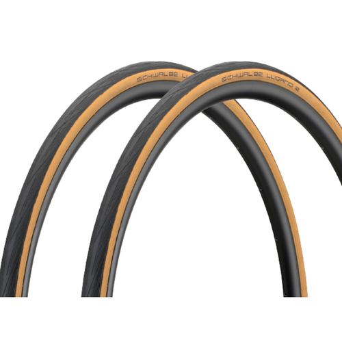 Schwalbe Pro One Addix V-Guard Folding Road Tyres With 2 Free Inner Tubes Pair 273251