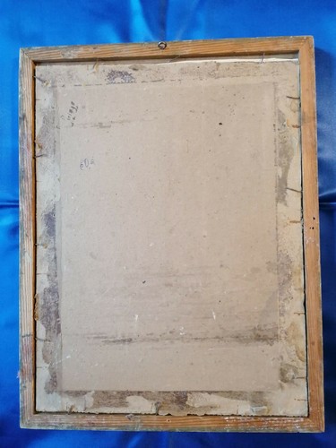 DESSIN AU FUSAIN SIGNÉ CARB - MARSEILLE 22 JUIN 1926 - ENCADRÉ SOUS VERRE - Picture 5 of 5