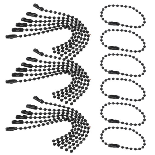 100pcs Eisenperlenketten für Schlüsselanhänger und DIY -Bastelkugel - Bild 4 von 12