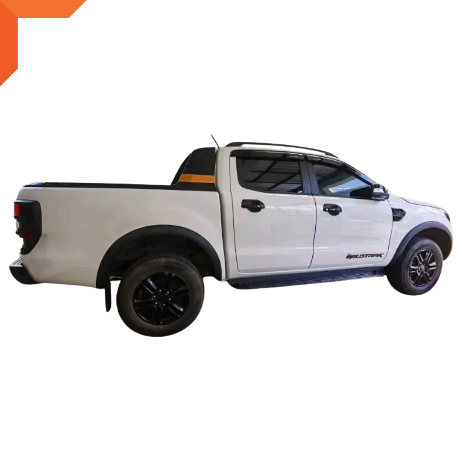 16W Black 3 Slim FENDER FLARES WHEEL ARCH FIT FORD RANGER UTE T6 PX3 2018-2021