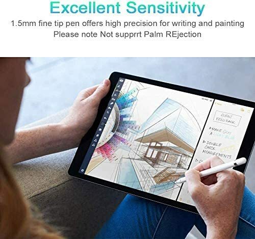 Vidence Rechargeable 1.5mm Fine Tip Stylus Pen | Apple iPad Samsung Tablet Phone - Picture 6 of 6