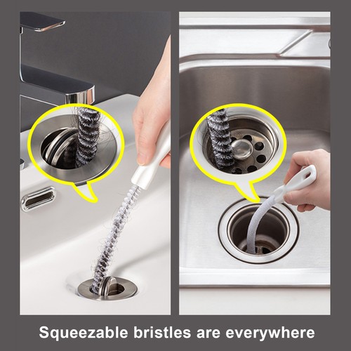 Cleaner Tool Sewer Dredger Design Dredging Brush for Bathroom - Picture 3 of 10