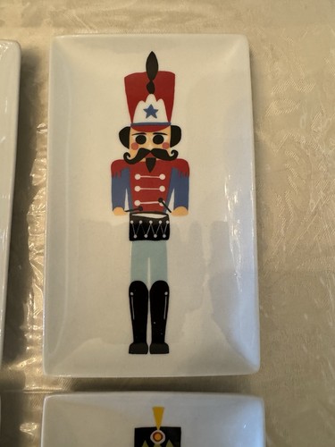 Jane Dixon Designed Nutcracker Appetizer Plates, Set of 4, 2015 - Picture 4 of 11