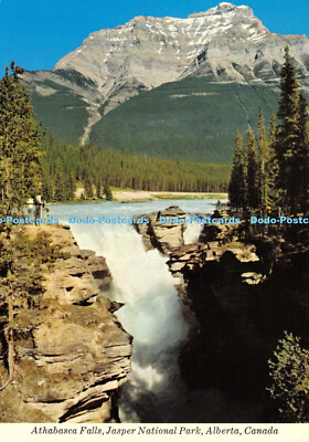 D020384 Athabasca Falls. Jasper Nationalpark. Alberta. Kanada. Ruder und O'Neill