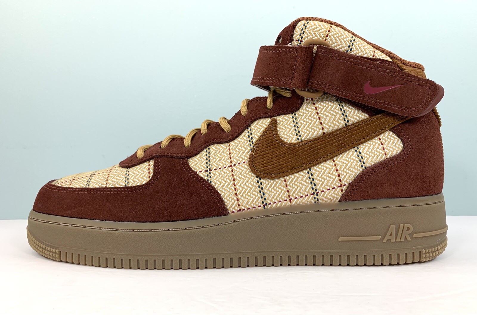 Size 11.5 - Nike Air Force 1 Mid '07 Gum Dark Brown 2019 for sale online |  eBay