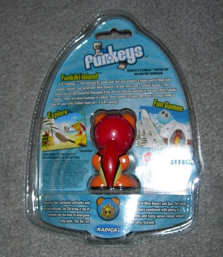 UB Funkeys Funkiki Island Red Sol Pack NIP - Picture 2 of 2