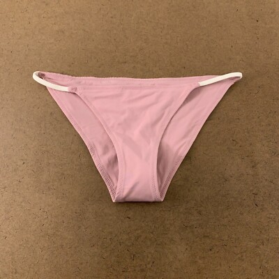 Marysia Women's Size Small Pink La Jolla Barely There Swim Bikini Bottom New