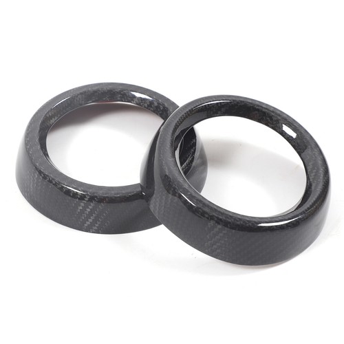 Real Carbon Fiber Center Console Side Air Outlet Ring Trim For Alfa Romeo Tonale - Picture 4 of 10