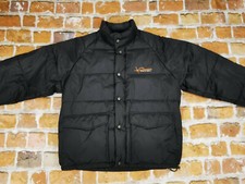 Chevignon Vintage Winter Down Jacket Junior Dept. Black Varsity Size M Tip Top