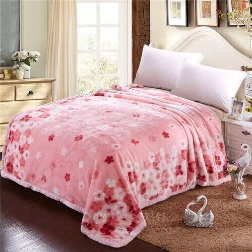 Weiche dicke warme Fleecedecke Schlafzimmer Steppdecken Sofa Nap Bettwäsche Bettdecke Decke - Bild 13 von 44