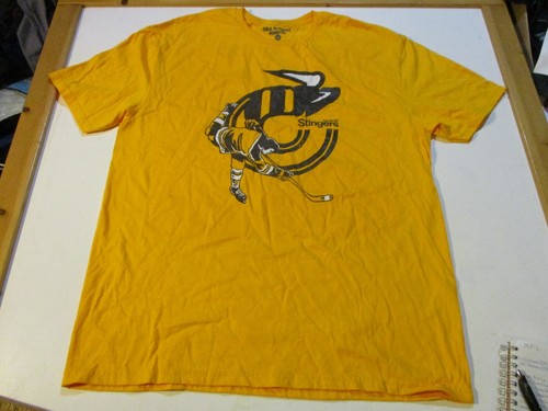CINCINNATI STINGERS LOGO 1970s WHA WORLD HOCKEY ASSOCIATION T-SHIRT XL - Picture 2 of 6