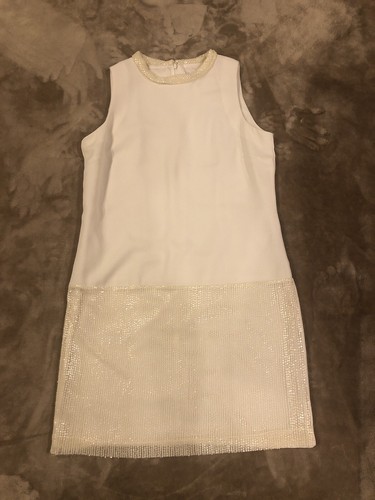 Vestido formal de marfil Sinequanone para mujer 36 francés - Imagen 6 de 14